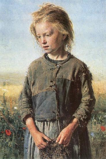 Нищая (Вёль) (Девочка-рыбачка) 1874