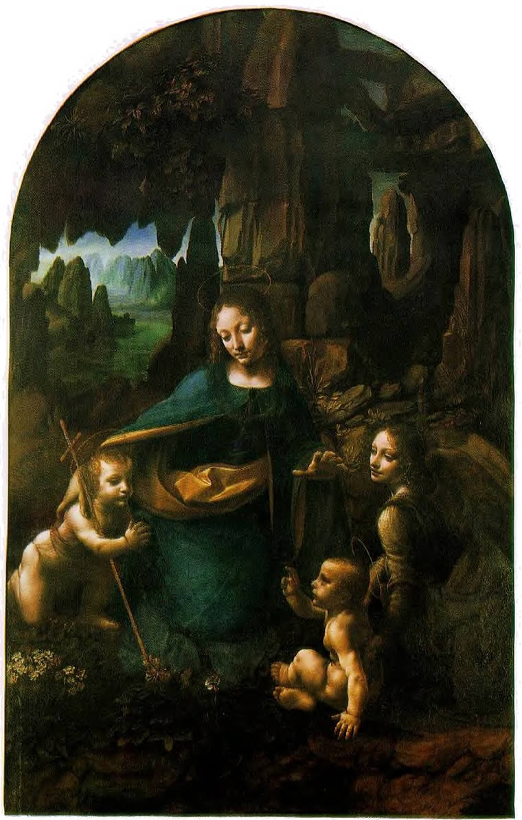 Мадонна в скалах 1508